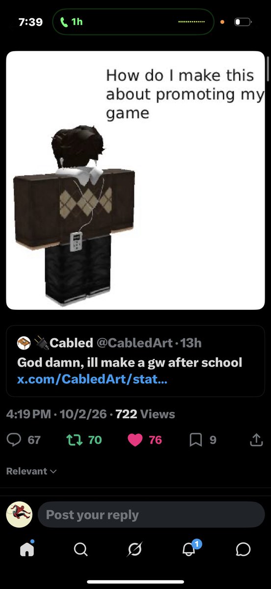 RickyJoke's tweet photo. @CabledArt @ChocoPlayz12_ Done! https://t.co/Bl6xTX33wA