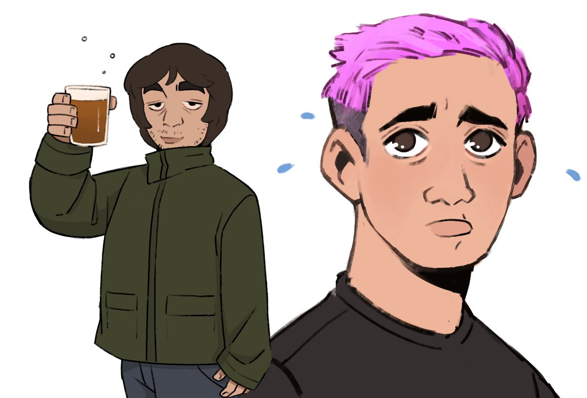 Duckmgzz's tweet photo. Gavi also for @redrosealbum < 3 (with complimentary Noel. yall seeing too much of me today sorry) https://t.co/B6M36ru8FZ