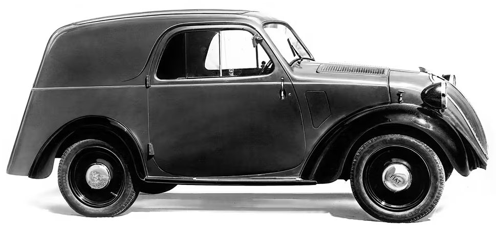 UltimativCars's tweet photo. (Background knowledge)

The #FIAT #500A (1936-48; 122.213 units), nicknamed "#Topolino", bc of its mouse🐭-look, was made in 4 different versions:

1. regular 2d-#Berlina (w/o &amp; w/ #sunroof)
2. #Giardineira (3d-#stationwagon)
3. #Furgoncino (3d-van)
4. #Roadster [by #Weinsberg] https://t.co/woqRaNjKXe