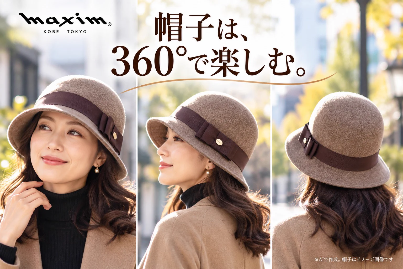 ヴィンテージ帽　神戸maxim chiyoda 2点セット マキシン（MAXIM）【公式】神戸の老舗帽子ブランド since1940 on X