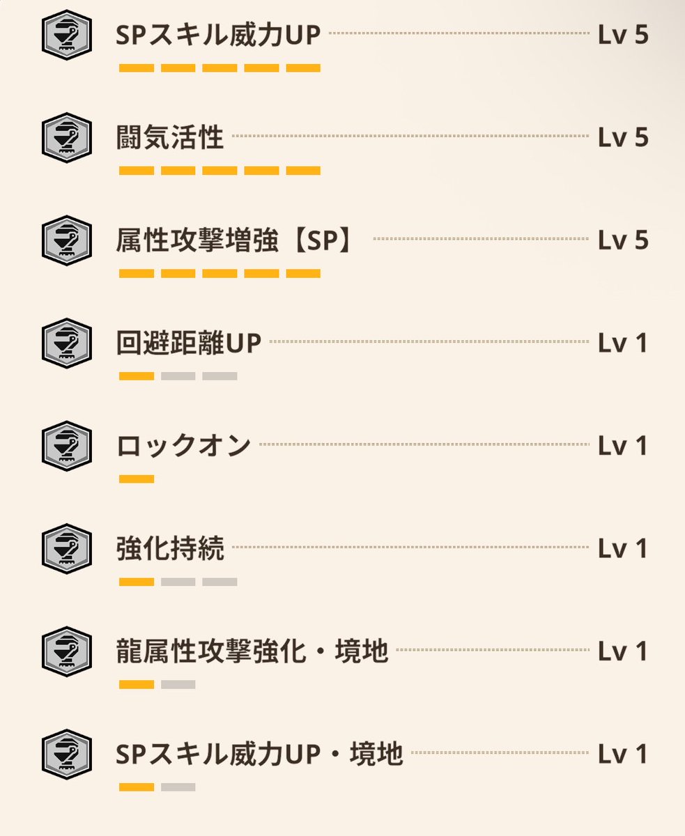 azu_4332's tweet photo. 1枚目のSPスキル型で組むか
2、3枚目の軽巧と本領発揮を組み込んで組むか
うーん…悩む

#モンハンnow https://t.co/QT0hZInk3z