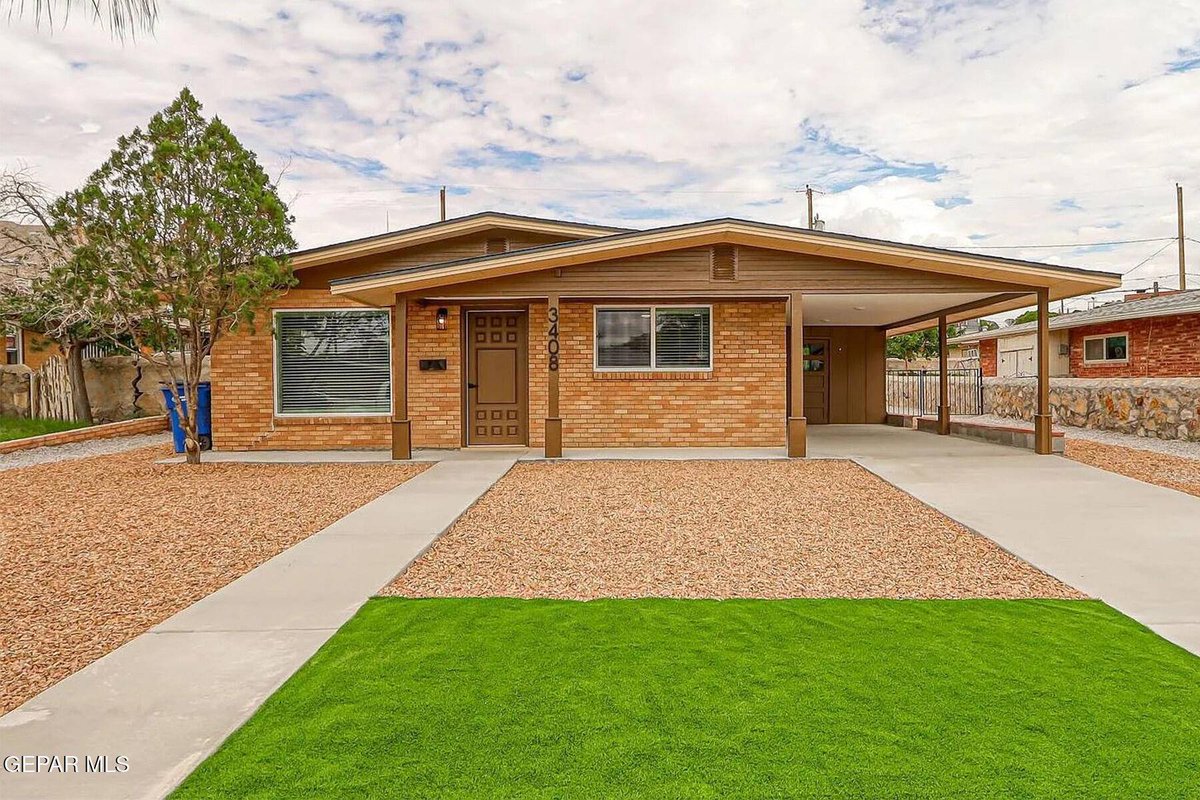 JRod7912's tweet photo. New Listing: 3408 HIXSON ST, El Paso. Renovated 3-bed, 2-bath home with mountain views. $2,500
https://t.co/UYO6a3r6mh https://t.co/GVJROGjrL8