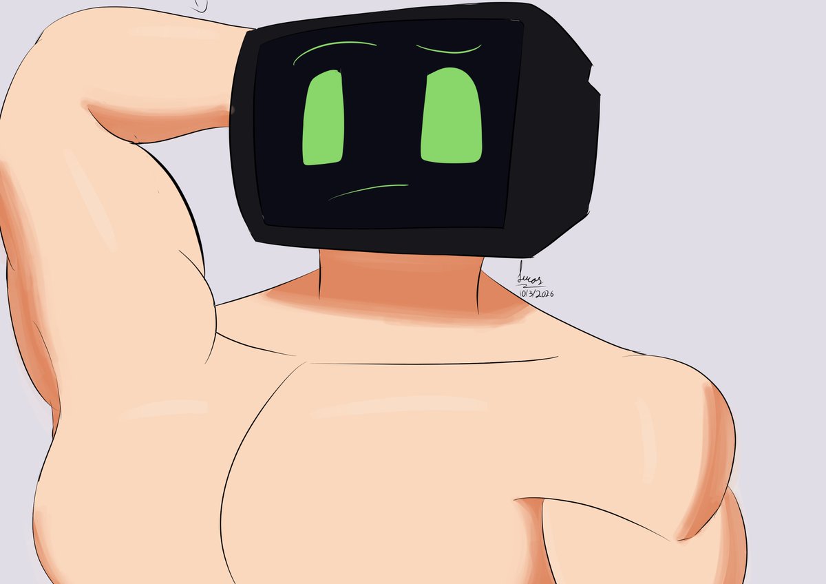Lucas_Xavier39's tweet photo. "Morning" -Vyn
#bara #muscularmale #digitalart #tvhead #oc #ocart https://t.co/SrIGj4wGl1