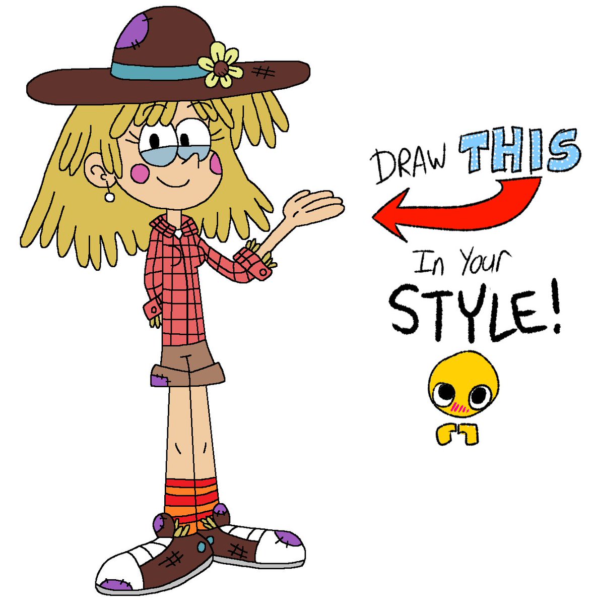 Christi71864683's tweet photo. DTIYS: Lori Loud as Scarecrow
Rules:
1: No NSFW, fetish, gore, or anything similar to the three.
2: Digital or traditional artwork (including sketches) are acceptable.
Credit Me when you're done.
#loriloud #theloudhouse #drawthisinyourstyle #challenge #halloween https://t.co/40EA1rAe21
