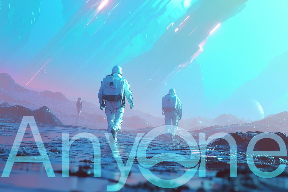AnyoneFDN's tweet photo. Get ready to hear from the team, and hear the vision on how we bring our protocol to the next level for ANYONE. 

📍The State of Anyone 𝕏 Space. 
🗓️ Thursday, 8th October 1PM EDT / 5PM UTC.

🔹 https://t.co/O7fWtQNrOx https://t.co/u4KcGuc3tn