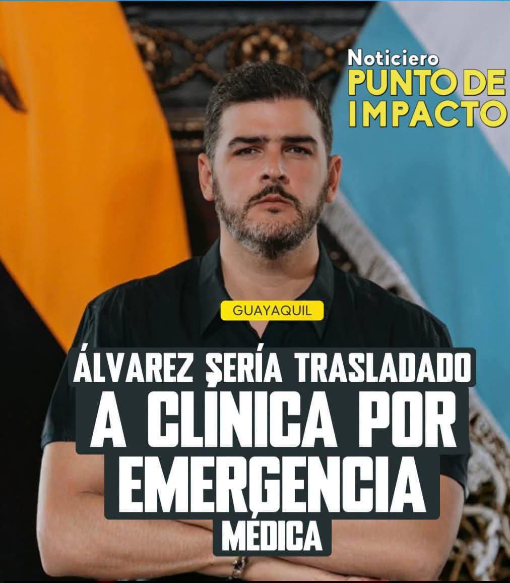 manantialnoti's tweet photo. #NOTICIERO PUNTO DE IMPACTO...

El SNAI confirmó que el alcalde Aquiles Alvarez será trasladado desde la Cárcel del Encuentro a Guayaquil para recibir atención médica especializada tras presentar una afección en la vesícula... https://t.co/ddBH3XpN5A