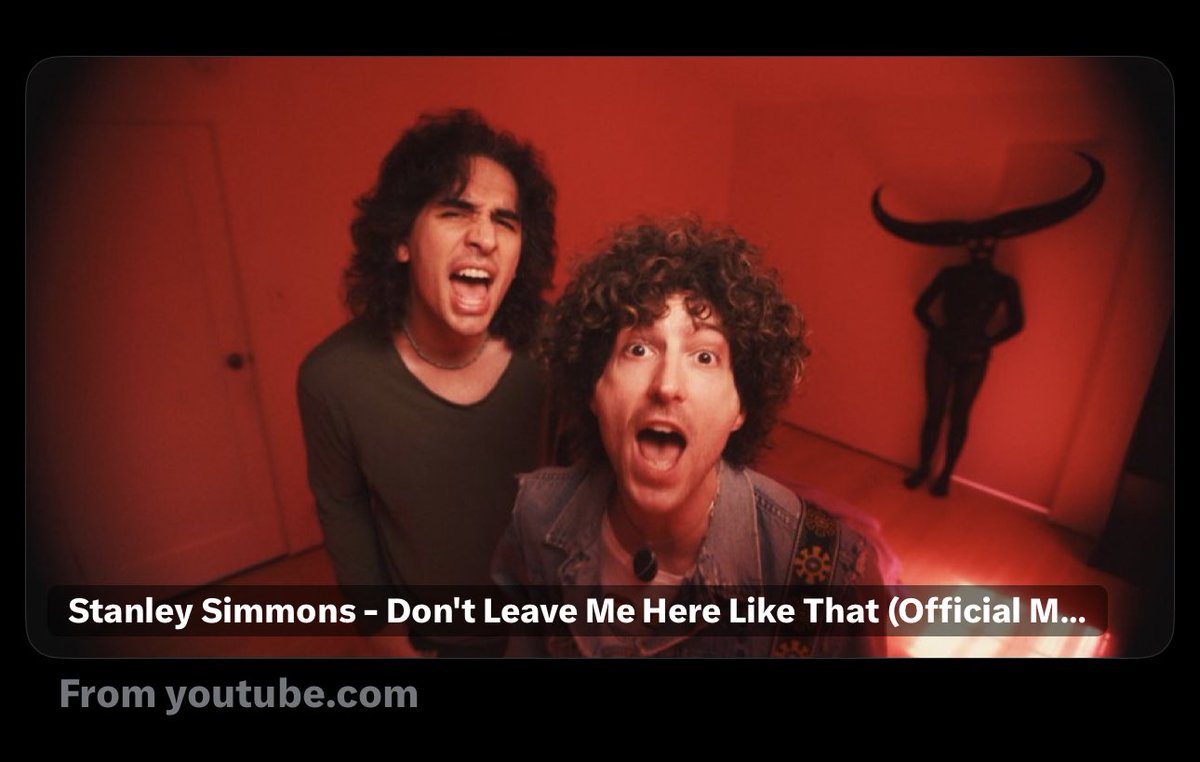 paulstanley_744's tweet photo. New Stanley Simmons song and video. AWESOME!! https://t.co/i8ncj1s7nl