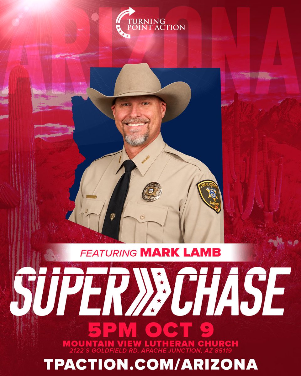 Caitservative's tweet photo. 🌵ARIZONA • PINAL COUNTY • APACHE JUNCTION🇺🇸

BALLOTS ARE MAILED IN 5 DAYS!
AZ, it’s time to SUPERCHASE!🗳️ 

Join @TPAction for SuperChase events across Arizona & take action in your community!

ATTEND, KNOCK & EARN A FREE VIP AMFEST TICKET ($600 VALUE!)

@doorswinwars
We need EVERYONE to vote RED to get @katiehobbs out of office.

Remove
Every
Democrat

🗳️ https://t.co/xlSyjgDMFD