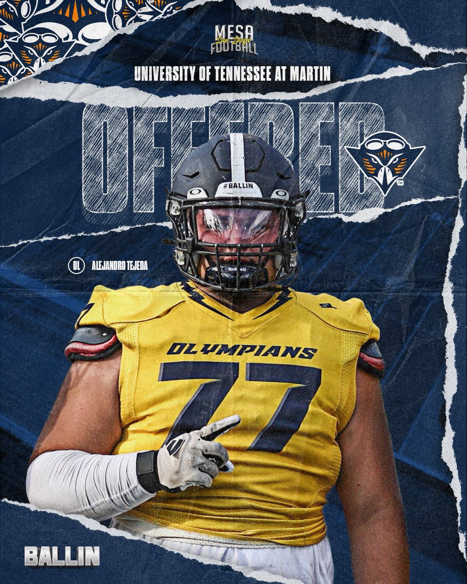 SDmesafootball's tweet photo. Congratulations OL @ArzolaBlue 

#BALLIN 

@BallCoachGW @CoachChevSD @EC_Preps_SD @sdfootball @JUCOFFrenzy @UTM_FOOTBALL https://t.co/isjb9FtQBP