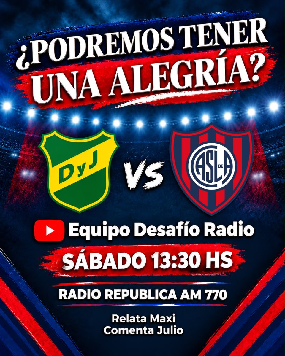 julioaxelED's tweet photo. @ClubDefensayJus vs @SanLorenzo https://t.co/XNNGulPjLe
