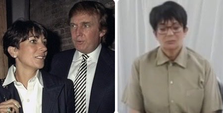 BrittanyinTexas's tweet photo. Ghislaine Maxwell was asked whether Trump ever engaged in sexual activity with someone introduced to him by her or Jeffrey Epstein.

She pleaded the Fifth.

Remember when Trump said only guilty people plead the Fifth? https://t.co/OYicdsu8oe