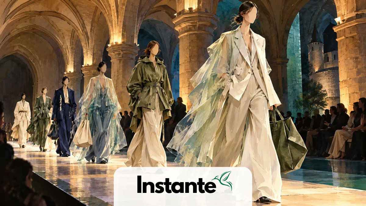 instanteplus's tweet photo. Victoria Beckham llevó transparencias, sastrería amplia y grandes bolsos a París. El desfile llega mientras su firma celebra su primer beneficio operativo anual.

https://t.co/bpxNZp8gDX https://t.co/CMKRWztCWM