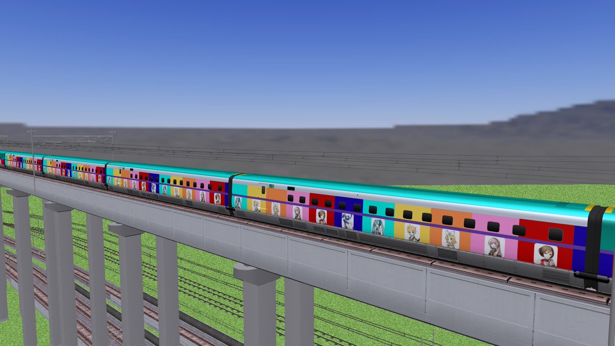 denshaotaku_02's tweet photo. Fan-made design.
Name: Miku Special Express - Tokyo to Sapporo on H5 Series (20 cars) Limited Edition
Livery: Piapro Livery
I wish that for Hatsune Miku's 20th anniversary next year, JR Hokkaido might be doing something good on one of the H5s, but with a livery
#Railsim #初音ミク https://t.co/8TQLz6Wpo6