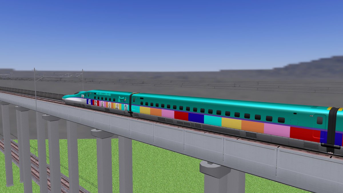 denshaotaku_02's tweet photo. Fan-made design.
Name: Miku Special Express - Tokyo to Sapporo on H5 Series (20 cars) Limited Edition
Livery: Piapro Livery
I wish that for Hatsune Miku's 20th anniversary next year, JR Hokkaido might be doing something good on one of the H5s, but with a livery
#Railsim #初音ミク https://t.co/8TQLz6Wpo6