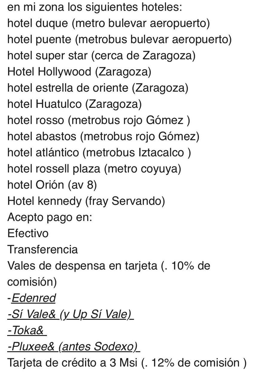 ZaRes26's tweet photo. Disponible solo estos 🏨 SIN DEPÓSITO 
Última cita de hoy https://t.co/jynh4Psh78
