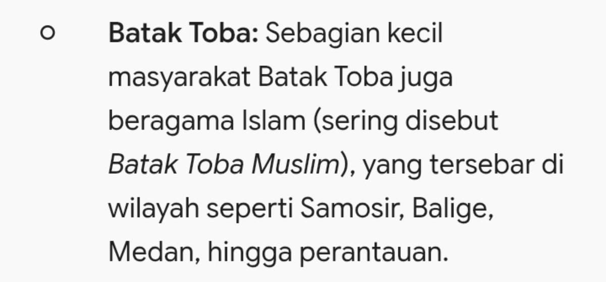 Basmibatak's tweet photo. Ateis rasa Batak
Batak itu muslim 
😂☝️ https://t.co/lN6Em8pEFS