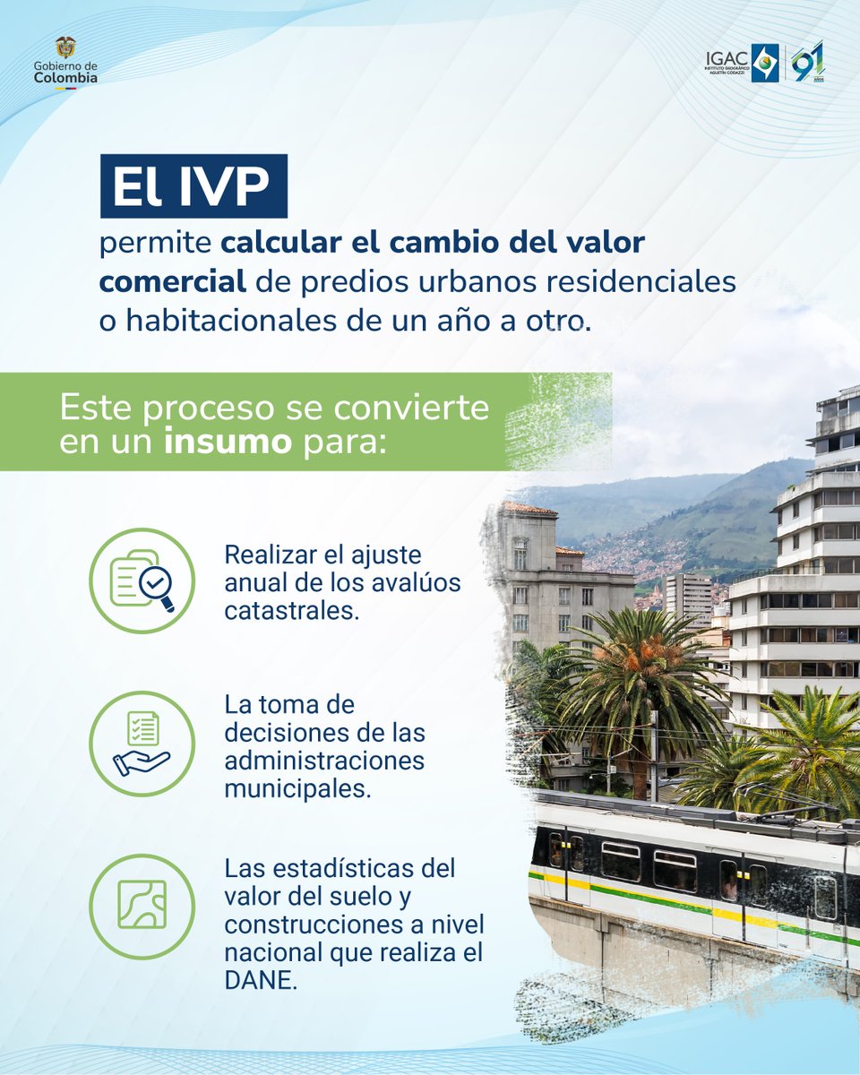 igacColombia's tweet photo. 🗓️Hasta el 14 de octubre, realizaremos una recolección de información para conocer y evaluar los cambios en el valor de predios urbanos.

Este proceso se llevará a cabo en 22 ciudades principales del país.🇨🇴

📰Te contamos más de esta labor y los lugares que visitaremos en: https://t.co/wmjOz005cv