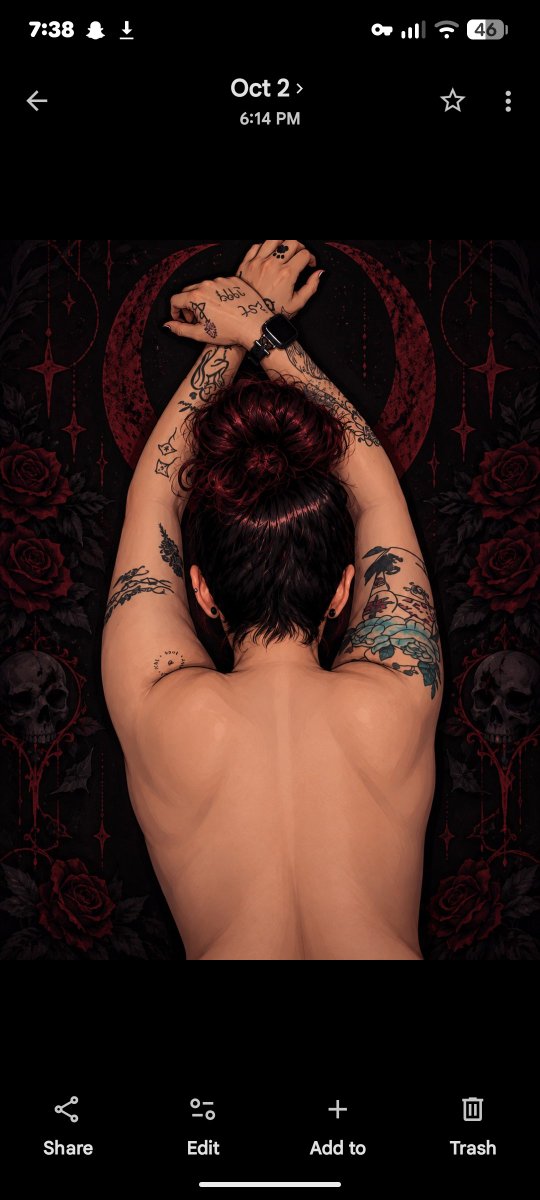 GothicDesiresOF's tweet photo. Actually in love with this photo created from a photo of myself. https://t.co/NCdNSeBsYe