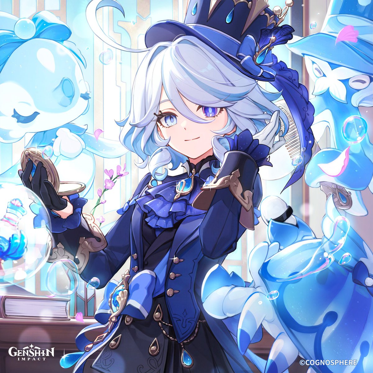 girlprincefuri's tweet photo. CAN'T WAIT AND SEE WHAT FURINA'S BIRTHDAY ART IS GONNA LOOK LIKE THIS YEAR <3 https://t.co/TftIiqFhbH