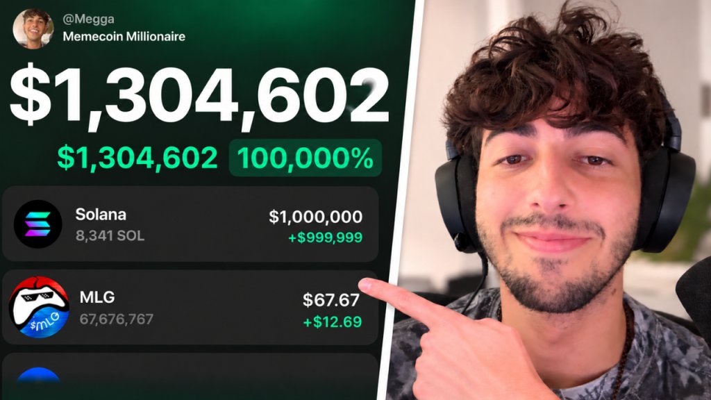 Megga's tweet photo. Went from a couple thousand dollars to almost 1.5 mil fully public and streamed the whole process

Did a vid breaking down how exactly i did it and all the hardships i dealt with after zeroing out multiple times

vid in comments https://t.co/YsARWuIFB0
