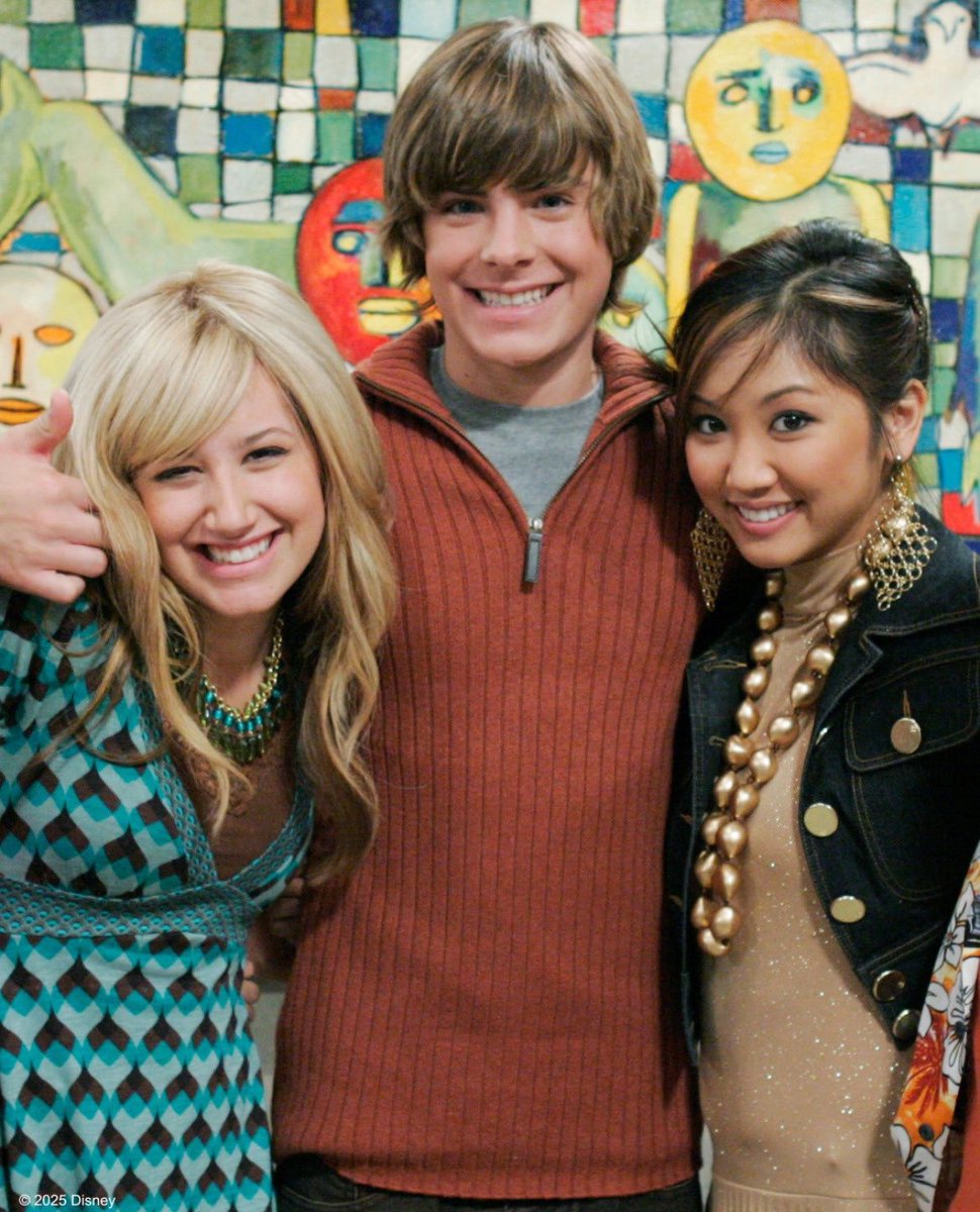 ThrowbackTisx's tweet photo. October 2nd, 2025: Ashley Tisdale via Disney Club UK’s Instagram
•#ZacEfron #BrendaSong #MileyCyrus https://t.co/Cho83TBGrt