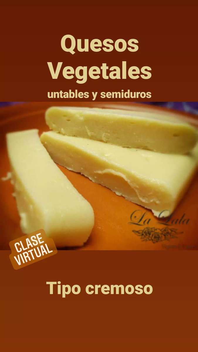 lalalaveganoyc's tweet photo. 🧀🍕🥪
QUESOS 💯% VEGETALES
.
De papa, en dos versiones, tipo cheddar, provoleta, tipo parmesano, tipo cremoso, tipo mozzarella
.
⚠️ Si cursaste el Básico consultá por contenido EXCLUSIVO.
.
#Cocina #Vegan #Vegano #Veggie #CrueltyFree #DairyFree #aplv #pizza #PlantBasedFuture https://t.co/LjrIP12EZs