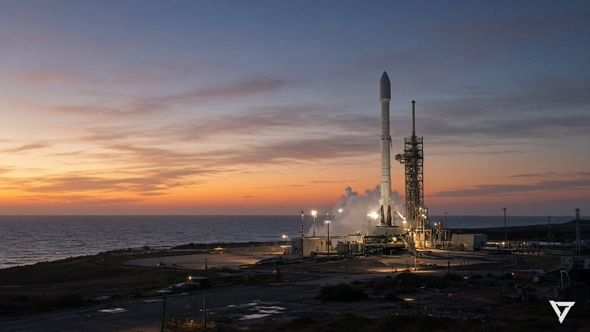 sokolware's tweet photo. SpaceX flew three Falcons, landed four boosters, and docked Dragon for its 21st human spaceflight — all in under 13 hours.

Getting to orbit used to be the hard part. https://t.co/oJibqGXC18