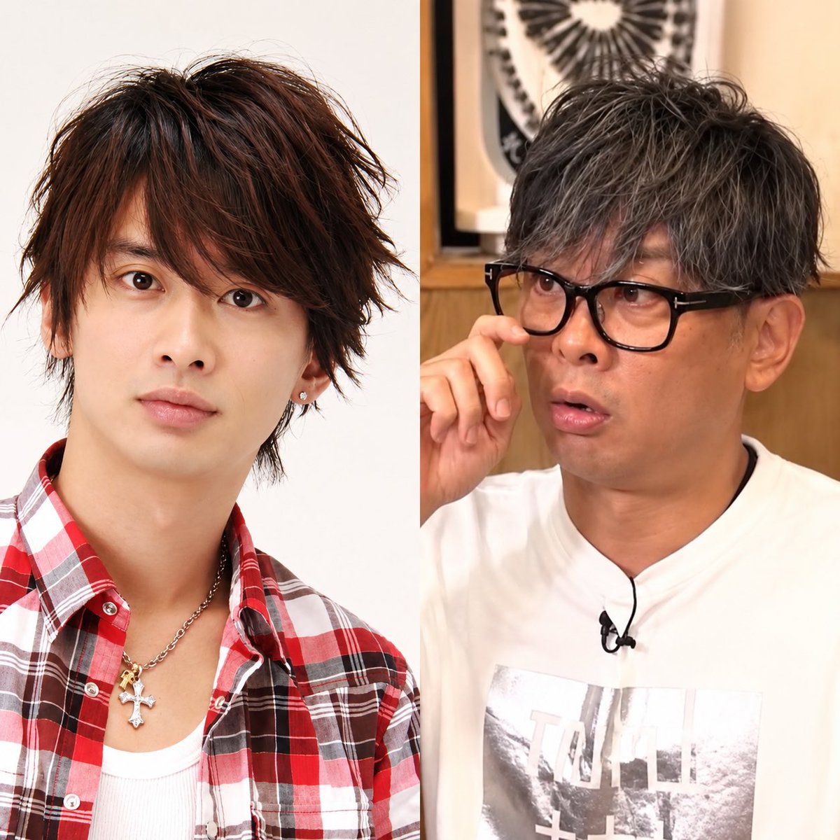 hako_tissu's tweet photo. 【悲報】加藤晴彦（51）、急激にオジ化が進み宮川大輔みたいになる…

←過去                                      現在（最新）→ https://t.co/oTQdV98LPS