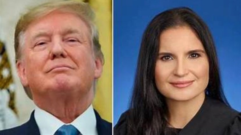 AzPetrich's tweet photo. MAGA now says they only want judges born in the US. Fine. Start with Trump's BFF Miss Ailleen Cannon, who was born in Cali, Columbia. Let's see how long that rule lasts. https://t.co/LbfaoLvrdc