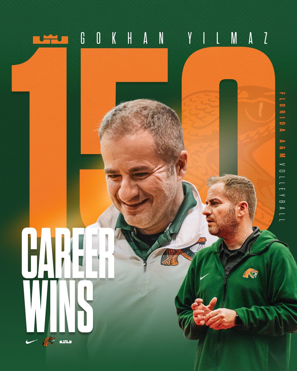 FAMUAthletics's tweet photo. 𝟭𝟱𝟬 𝗮𝗻𝗱 𝗰𝗼𝘂𝗻𝘁𝗶𝗻𝗴 𝗳𝗼𝗿 𝗖𝗼𝗮𝗰𝗵 𝗚𝗼𝗸𝗵𝗮𝗻.🏐😍
𝔾𝕠𝕜𝕙𝕒𝕟 𝕠𝕣 𝔾𝕠 ℍ𝕠𝕞𝕖
#FangsUp | #FAMULY | https://t.co/vCbYuVZWaS