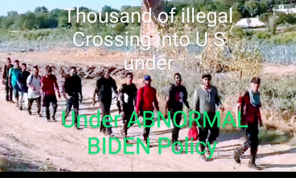 shyder007's tweet photo. @Evelyn001d illegal is illegal no excuse need to DEPORT besides this people is going to be a BIG Problem in the near future in this Country... 

ABNORMAL BIDEN letting in.  27  million in this Country... https://t.co/kv3JWfMXkx