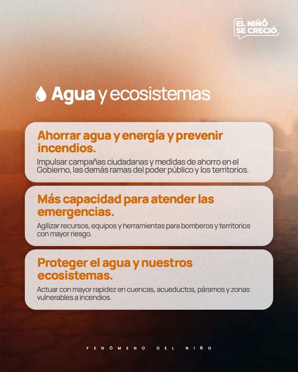 MateoHidalgoMon's tweet photo. #ElNiñoSeCreció y este es el momento de trabajar unidos. ⚠️

Desde las Comisiones Quintas de Senado y Cámara queremos trabajar de la mano con el Gobierno Nacional y aportar soluciones concretas frente a los desafíos que enfrenta el país.

Por eso, junto a nuestros senadores y representantes del Centro Democrático enviamos un memorando con propuestas para hacer frente a esta situación.

Los invitamos a conocerlas y a sumar esfuerzos. Colombia necesita que actuemos juntos. @CDemocraticoCo