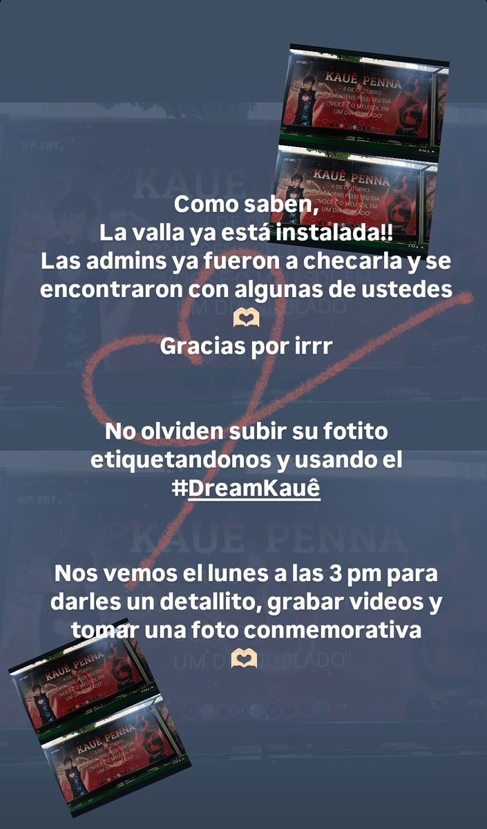 dual_cdmx's tweet photo. Quienes vayan a tomar su fotito etiquetenos en Ig, X y TikTok como @dual_cdmx usando el #DreamKauê 💚🫶🏻 
❕❕❕ Y nos vemos el lunes a las 3pm❕❕❕ https://t.co/SXna9eVEAv