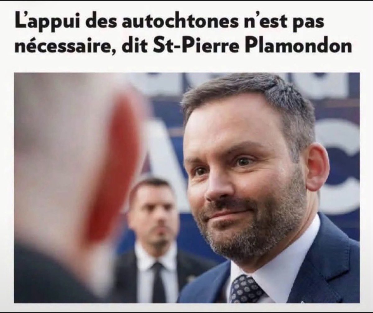 Librechoix99's tweet photo. 🚨 FAUT AVOIR DU CULOT EN ESTI POUR SORTIR ÇA.

« L’appui des Autochtones n’est pas nécessaire. »

Voyons donc! Faut-tu être imbu de soi-même pour sortir une phrase de même quand tu veux devenir premier ministre?

Même si tu le penses, tu dis pas ça, esti! Ça sonne carrément comme : « Votre appui? On s’en câlisse. J’ai pas besoin de vous autres, je vais passer pareil. »

C’est exactement ce petit côté-là de PSPP qui, moi, me fait peur. Le petit dictateur qui semble dire : « J’ai décidé. Tassez-vous, je passe. »

Ça me rappelle la Passe Archipel : « Ben, ils auront juste à la payer. » Comme si 30 $, c’était rien pour tout le monde. Facile à dire quand c’est pas toi qui comptes tes trente piastres à la fin du mois.

Un premier ministre, c’est supposé représenter TOUT le monde, même ceux qui pensent pas comme lui.

Parce qu’un gars qui commence à décider que l’appui de certains citoyens n’est « pas nécessaire », moi, ça m’allume un méchant gros voyant rouge.

Le pouvoir avant même d’avoir le pouvoir… imaginez après.

#PolQc #PSPP #PQ #PremièresNations #Québec