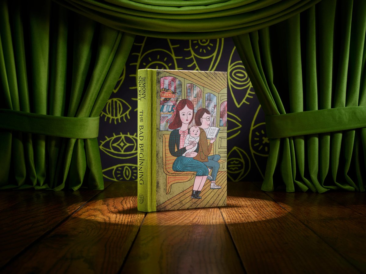 DanielHandler's tweet photo. The good folks at @foliosociety have announced their Christmas slate, including a beautiful new edition of THE BAD BEGINNING. 

Order yours today (launching October 13): https://t.co/mLjzgKGvtV https://t.co/fG9zhI82xH