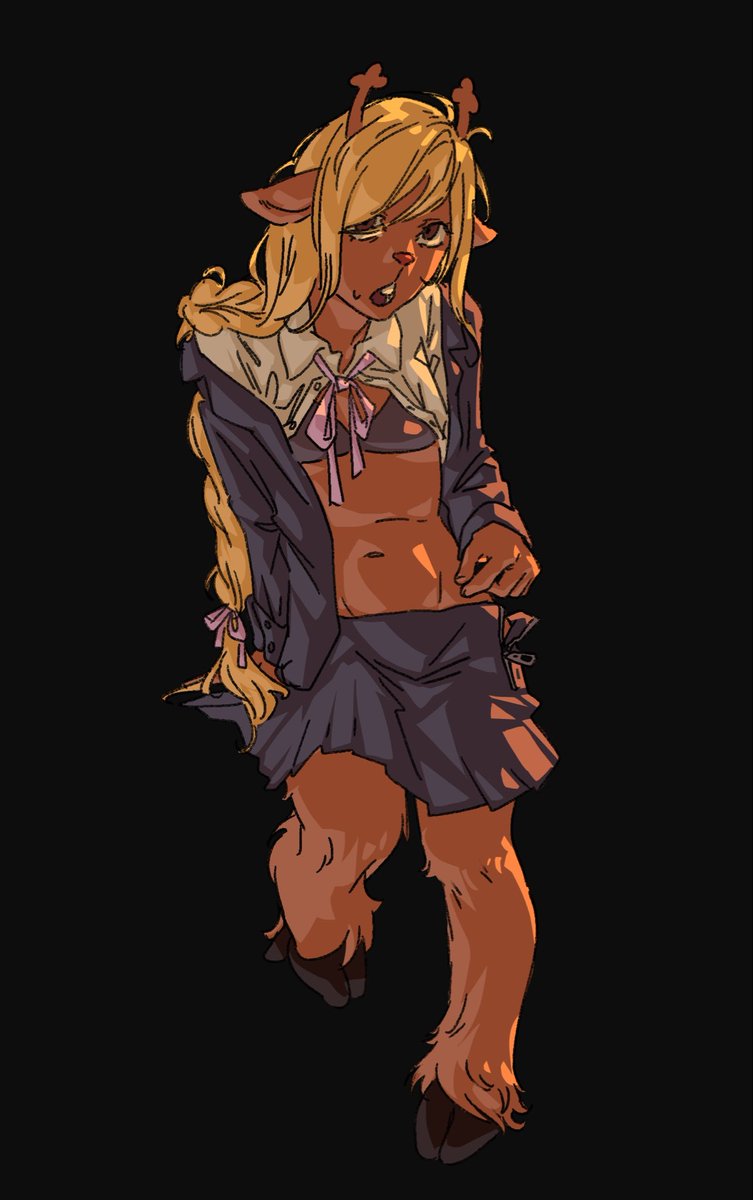 itsakeyboard's tweet photo. Evil #noelle #deltarune https://t.co/mpwbhJXApv