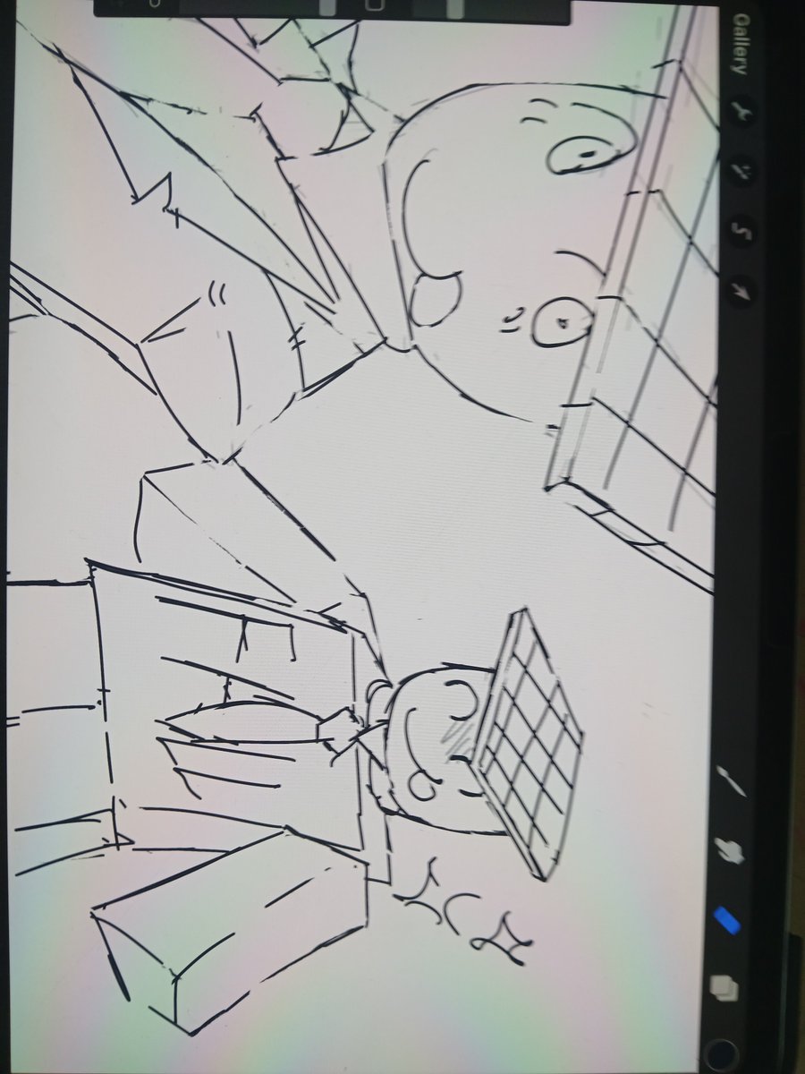 Melloejco's tweet photo. School art (kaleidoscope fall but ilwk forgot what he looked like) https://t.co/BusjxxDBBo