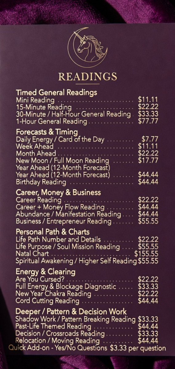 Spell_Sister's tweet photo. Real talk, I need to pick up three new medications that I genuinely require, and it's coming out to about $50 that I really need to cover.

If you've been wanting to grab a reading or a working, booking today is a massive help and goes straight toward getting my medicine sorted. https://t.co/RQ1LFlP2Oh