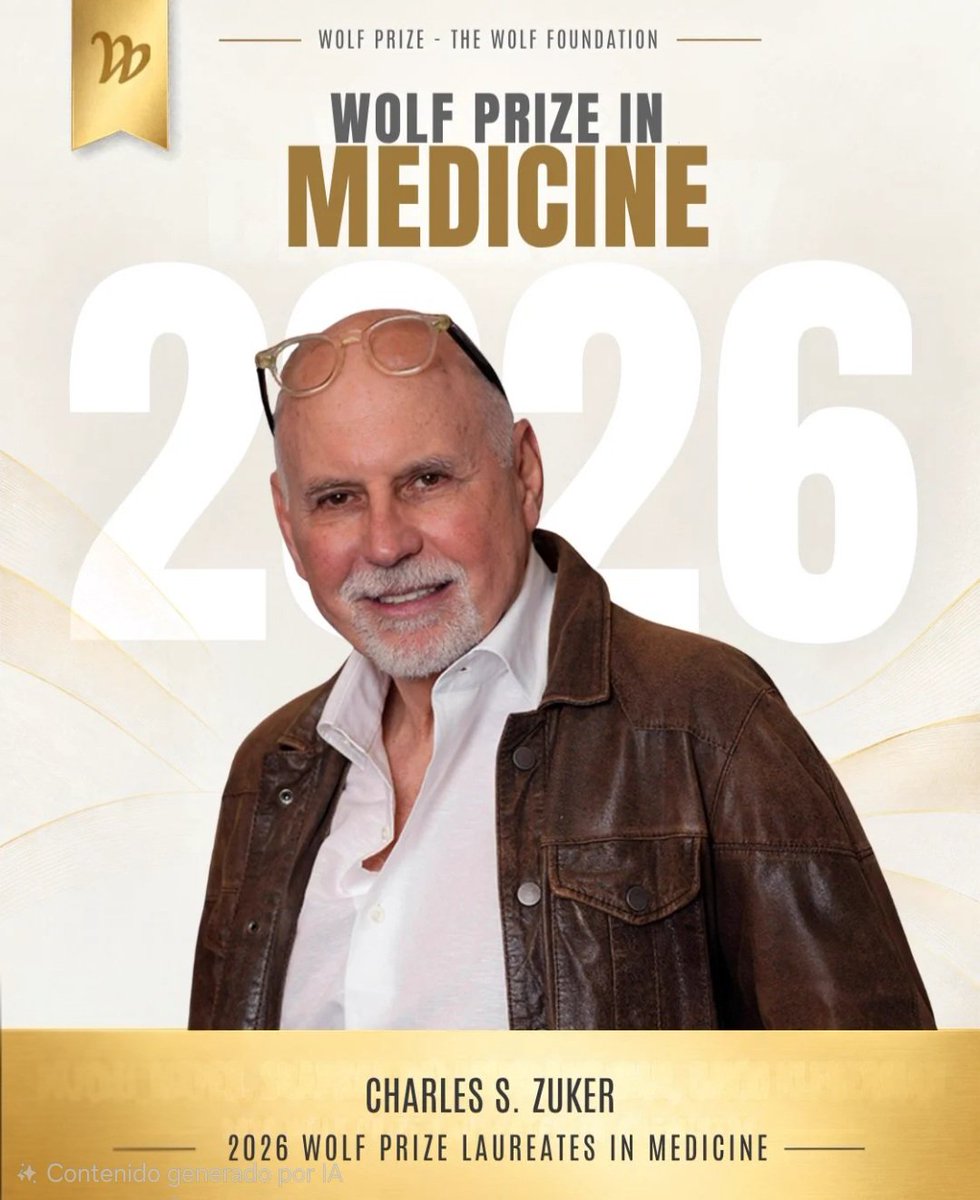 DebiaEduardo's tweet photo. Informen al señor presidente Kast

¡¡OTRO CIENTIFICO CHILENO QUE NOS LLENA DE ORGULLO!!

Charles S. Zuker genetista molecular y neurobiólogo chileno.
Desde 1989, es investigador del Instituto Médico Howard Hughes.
1 de octubre de 2026... https://t.co/KqLaagZaMp