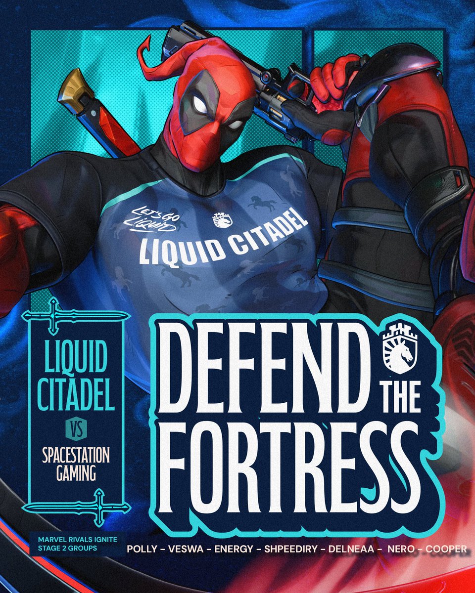 CitadelCTG's tweet photo. Clocking into Work ⚔️

9PM EDT vs @Spacestation 

@RivalsEsports | @TeamLiquid https://t.co/ixh9aeKrMw