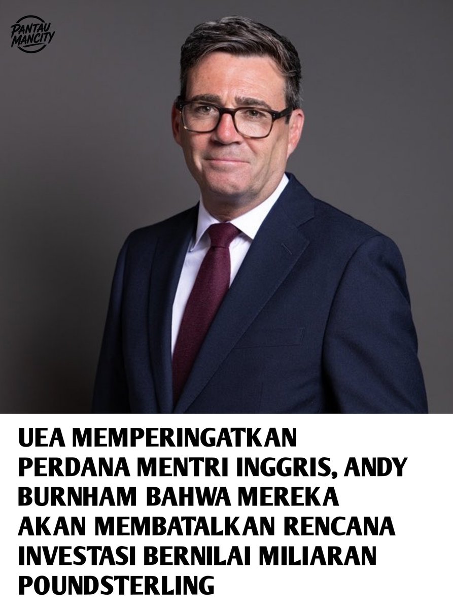 PantauManCity's tweet photo. Investasi ini sebelumnya diharapkan pemerintah Inggris sebagai investasi swasta untuk pusat teknologi tinggi di antara Oxford &amp; Cambridge (yang digadang-gadang sebagai tandingan Silicon Valley bagi Inggris)—sebagai bentuk balasan atas vonis bersalah terhadap ManCity.

- @rmendick https://t.co/lleBzJOI1x