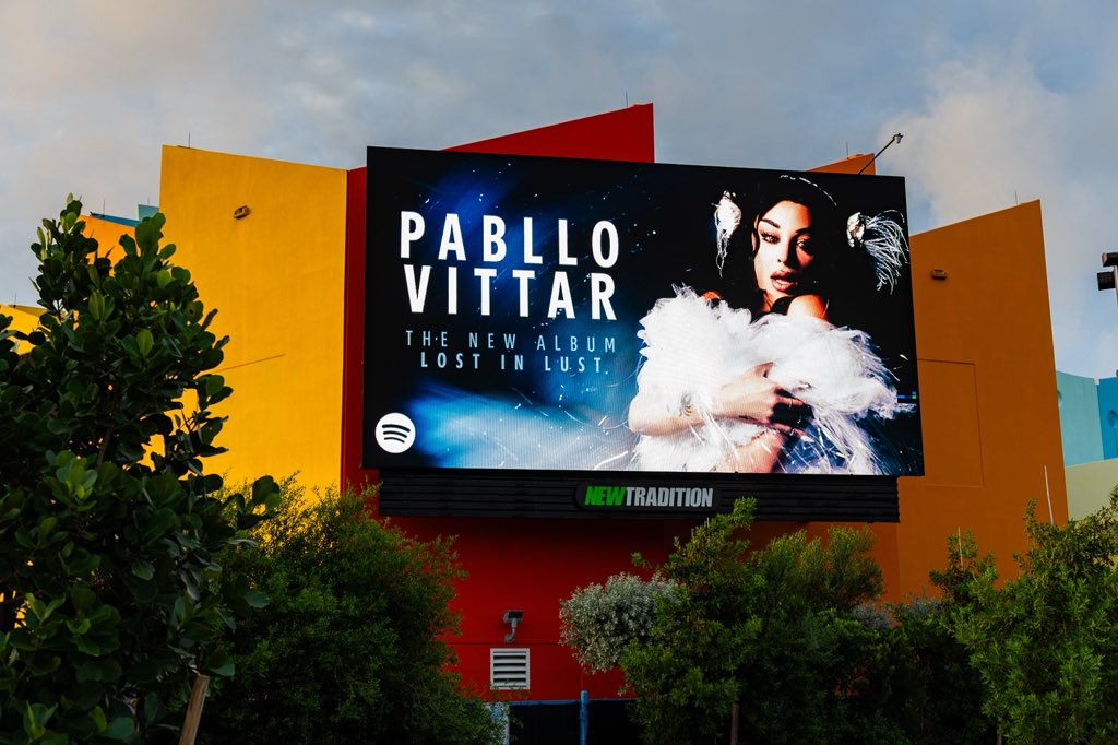 pabllovittar's tweet photo. 𝗟𝗢𝗦𝗧 ⒾⓃ 𝗟𝗨𝗦𝗧 in Mami! 
thank you, @Spotify 💚 https://t.co/qI3OTYEk6m