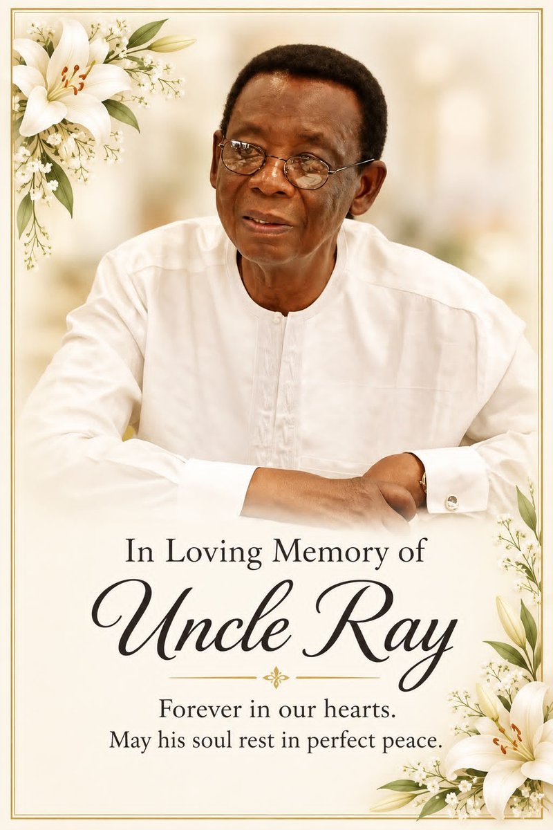 BoxingGhana's tweet photo. 🕊️ In Loving Memory of Ambassador Ray Quarcoo – Uncle Ray

Boxing Ghana mourns a true legend. Former GBF President, Goodwill Ambassador for Sports &amp; father to generations of champions

Your legacy will forever live on. RIP Uncle Ray 🙏
 #RIPUncleRay #BoxingGhana https://t.co/Fk3lw1GXPE