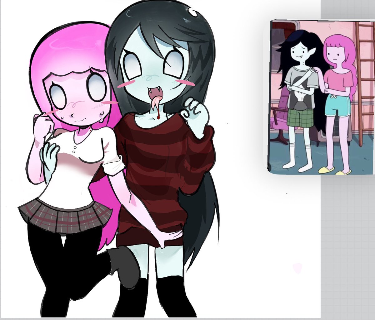 CUPCAKlNG's tweet photo. Adventure time #bubbline https://t.co/3AgCQCzhMs