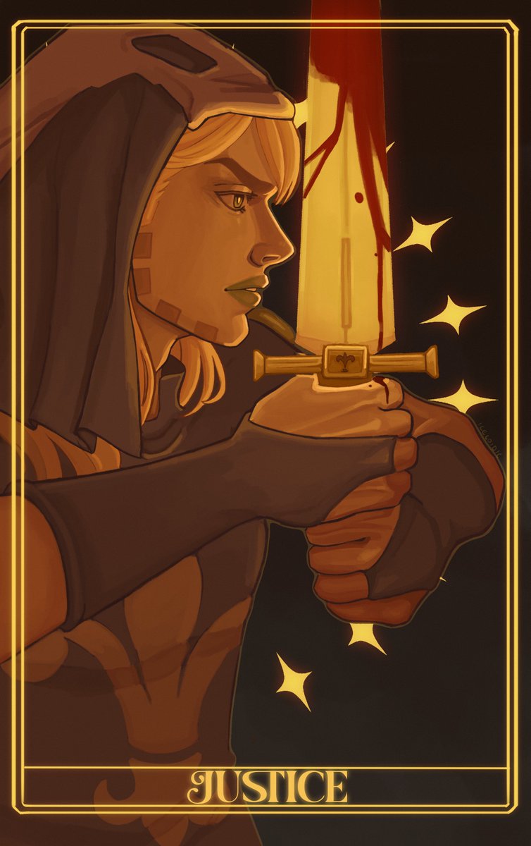 Iceloidic's tweet photo. SBR tarot cards #gyjo #jjba https://t.co/fRj2siL6PA
