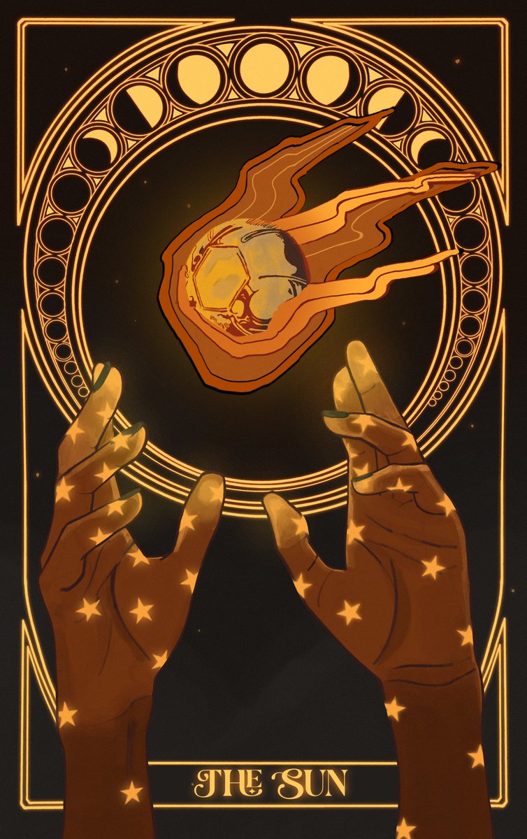 Iceloidic's tweet photo. SBR tarot cards #gyjo #jjba https://t.co/fRj2siL6PA