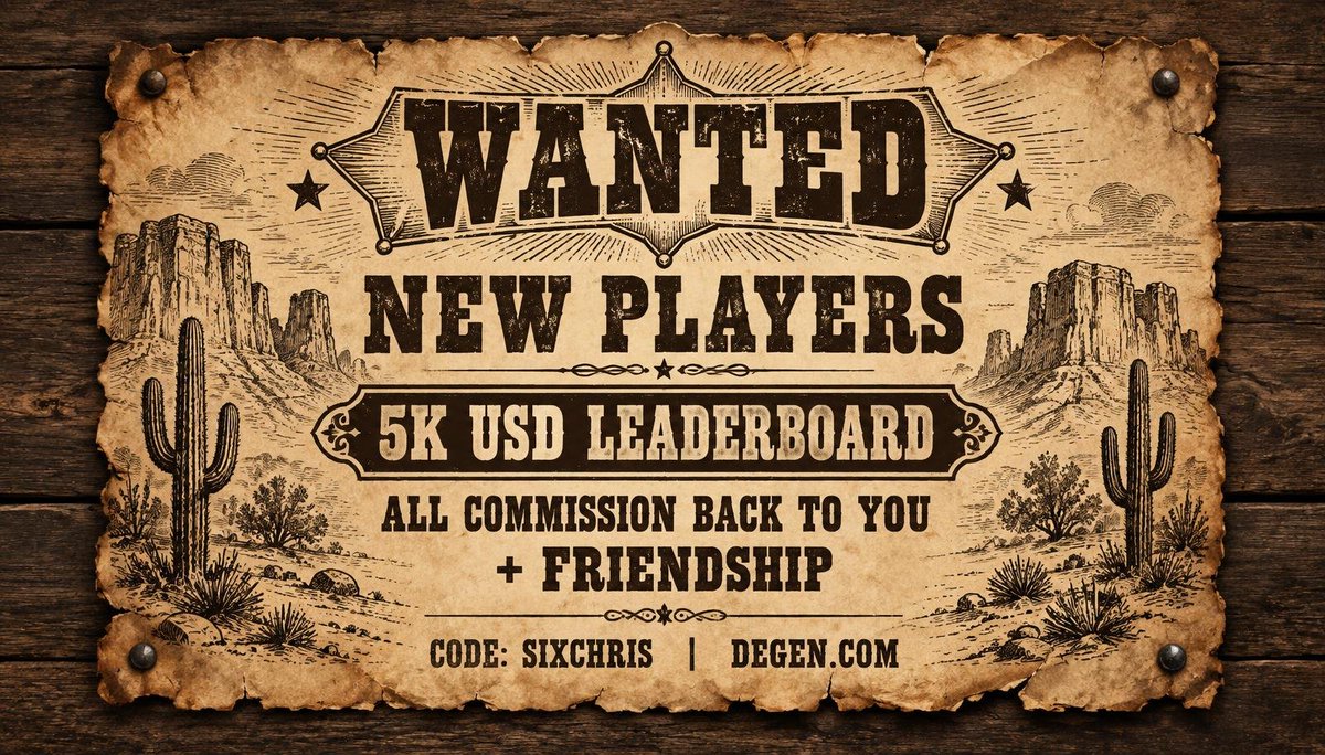 sixchris_'s tweet photo. Giveaway $25 CAD x2 🎁

New players only. Sign up, then like + RT this tweet — next Friday I pick 2 winners right from here.

https://t.co/ZvTIOPGrVp https://t.co/kEBffeB2eD