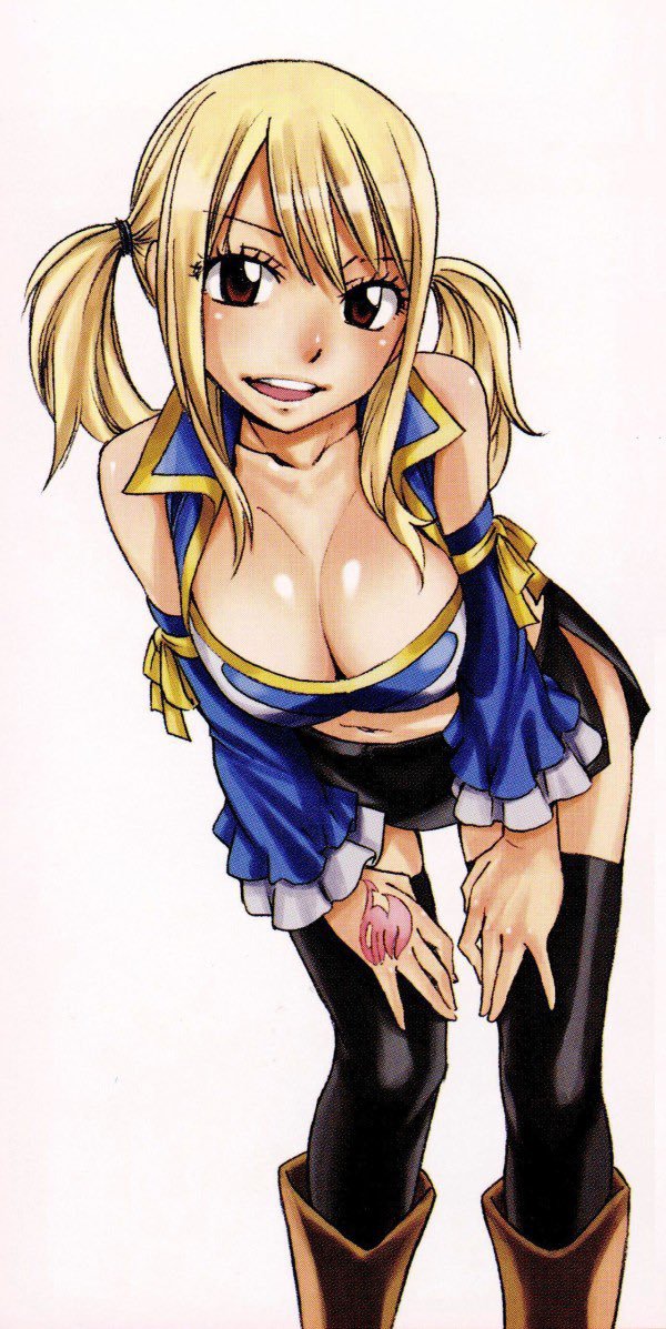 Happythassassin's tweet photo. Blue and gold fits Lucy so much 😍 https://t.co/YIHDK1dq1y