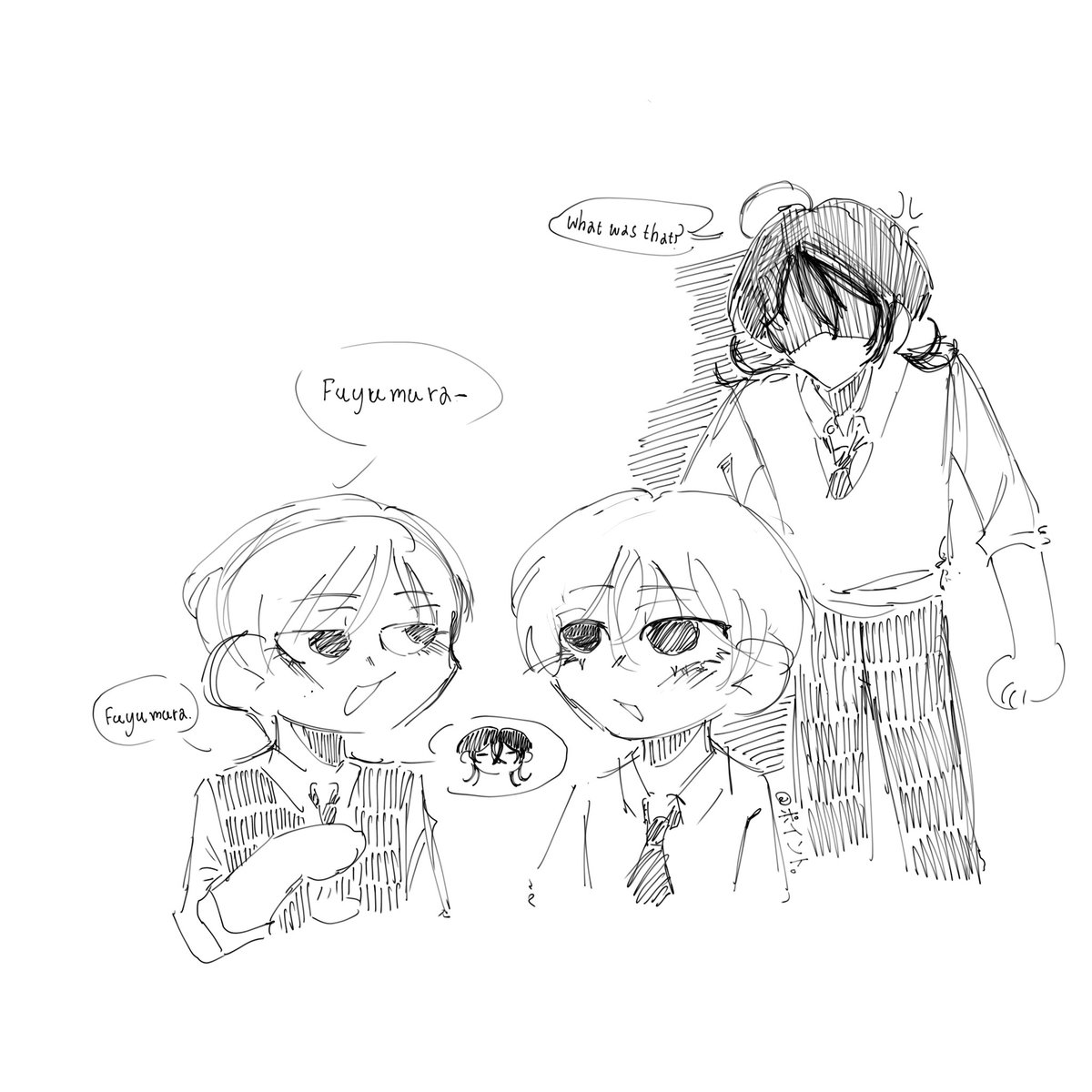 ploypilin346541's tweet photo. คอมมิกสั้นๆของเหล่าsanda #SANDA https://t.co/Zy4SsQEzJ7