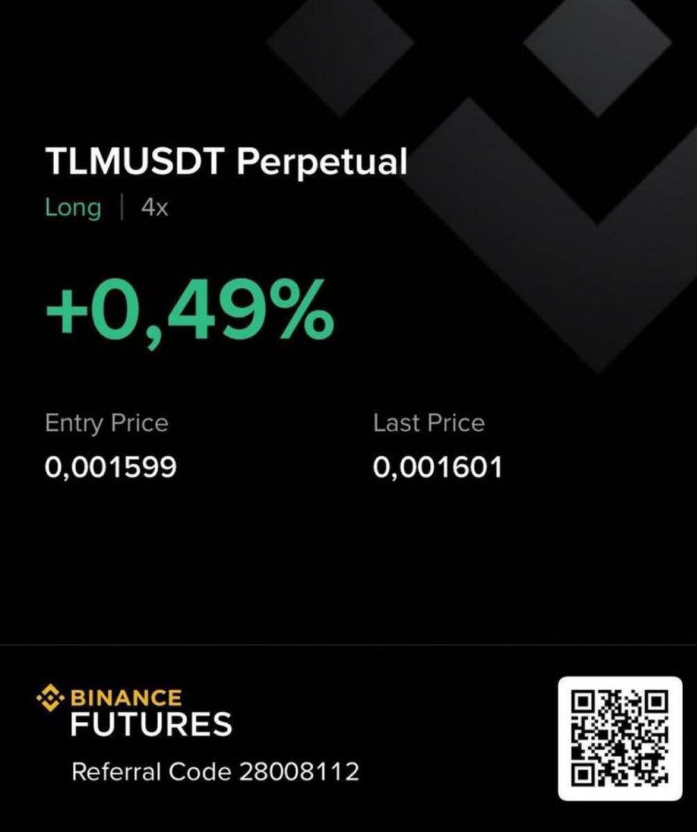 Randysignalss's tweet photo. round 2 #TLM
round1 + 8% in 10 min
$HOOD $SOFI $BTC $ZETA
Click ๐๐ฟ๐๐ฟ to join our free signals group.
https://t.co/YdWHL4jfCt
#xrp #btc #fil #icp #iran๏ฟฝ #NFE
#TSLA #EOSE #IREN #NBIS #RKLB #LMND #SOFI #AMZN #TEM #Gold #silver #usa https://t.co/jQMC0l9FPj